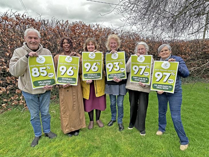 Members of WHHA Tenant Scrutiny Panel