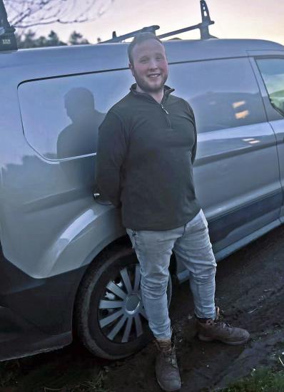 Tom Bolton of Upton Lovell firm Upton Garden and Fencing
