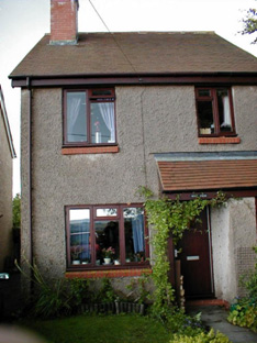 Houses in Hill View, Hill Terrace, Hindon