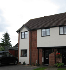 Houses in Plough Corner, Kington Langley
