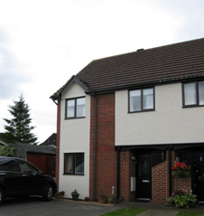 Houses in Plough Corner, Kington Langley